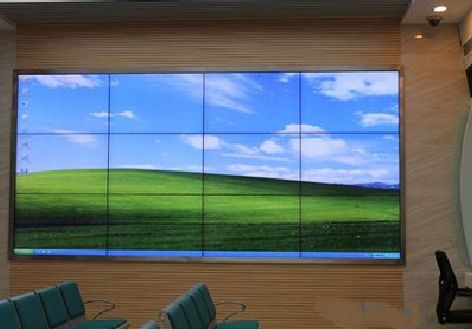 黔西南州液晶拼接屏的另类用法。